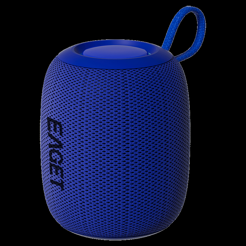 忆捷（EAGET）EK02蓝牙音箱 1200mAH持久续航立体环绕低音音效 蓝牙V5.3播放小巧便携 蓝色